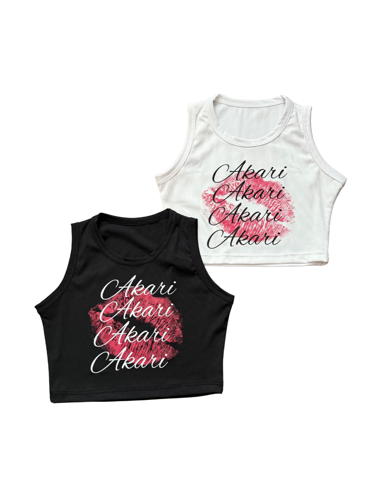 Women's Black "XOXO" Collection Tank Top
